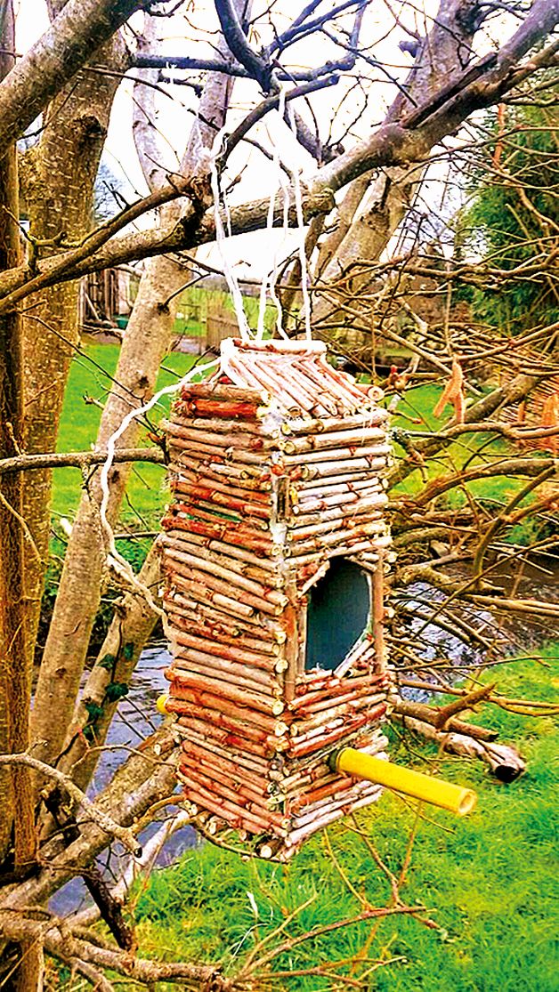 Nemáte z čeho budku vytobit? Materiál může být opravdu jednoduchý.