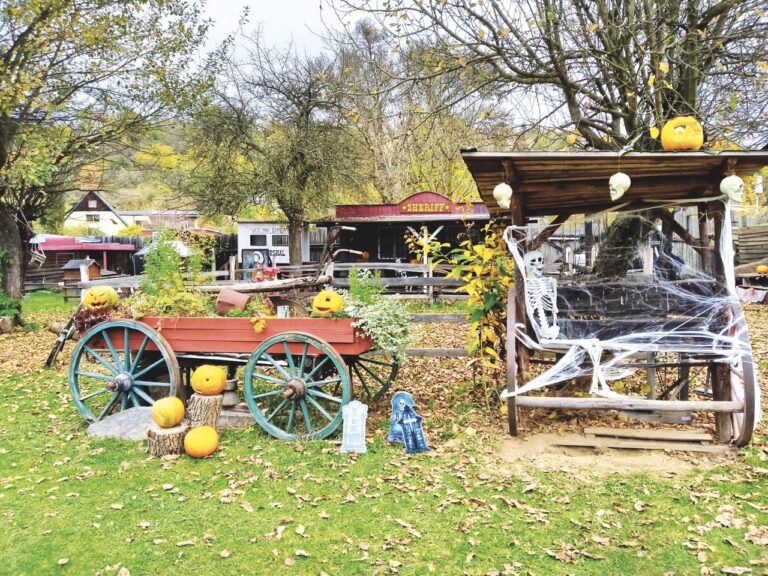 S nádechem westernu bude mít Halloween jedinečnou atmosféru.