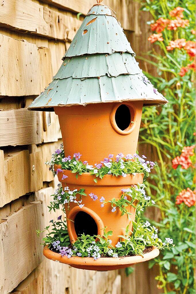 Nebojte se na výrobu budek použít to, co vám už neslouží.