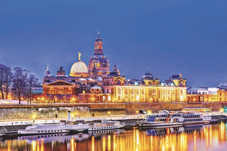 Drážďany nabízí nádherné výhledy, i když se půjdete projít jen podél Labe.