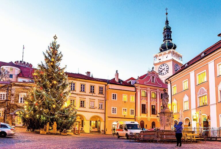 Mikulov: Tradiční oslavy Vánoc si užijete na zdejším náměstí.