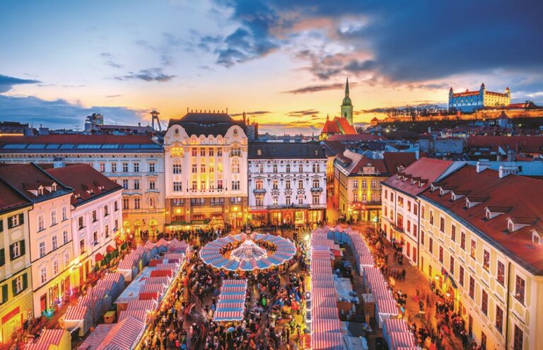 Bratislavské trhy jsou sice malé, zato velmi krásné.