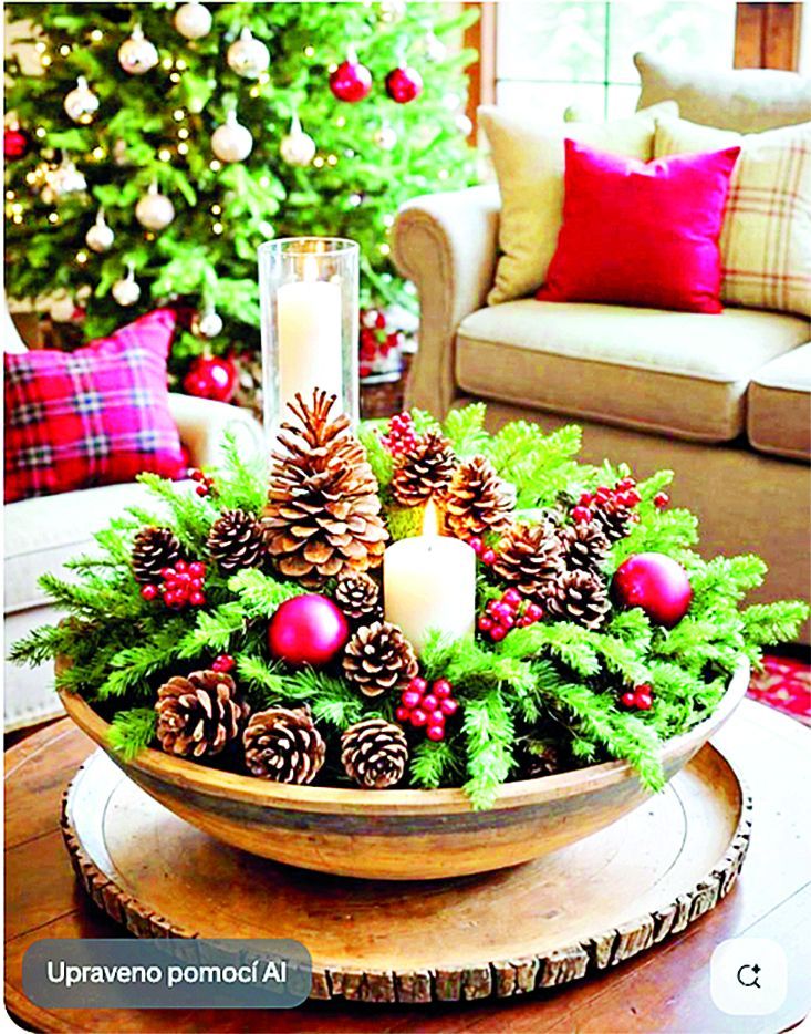 Svátky se neobejdou bez pěkné vyzdoby interiéru.