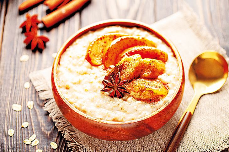 V zimě jsou teplé snídaně ideální volbou.