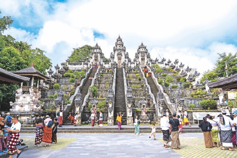 Pura Penataran Agugung Lempuyang je pastvou pro oči.