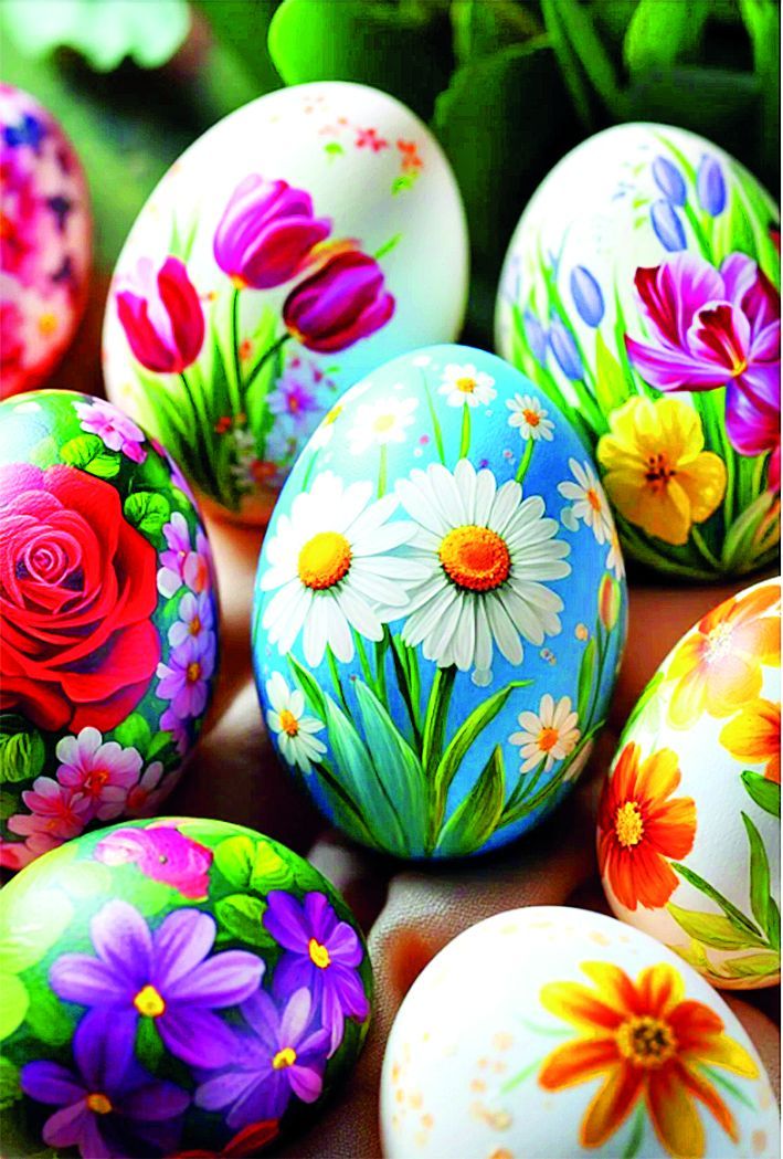 Každý rok jsou jiné trendy. Loni byla v kurzu květinová vajíčka, na výrobu trochu pracnější.