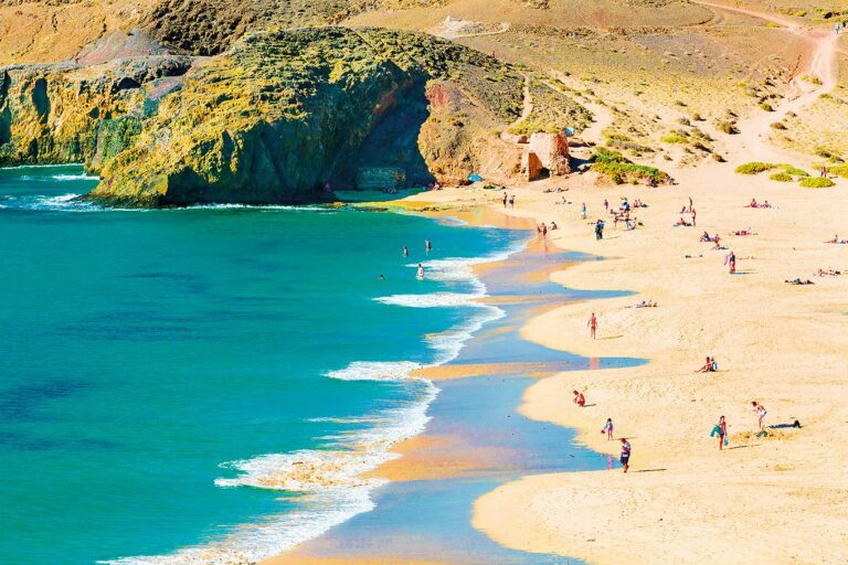 Playa Mujeres: Tato 400 m dlouhá pláž je skvělá také pro rodiny s dětmi.