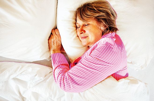 Kvalita spánku se často zhorší s menopauzou.