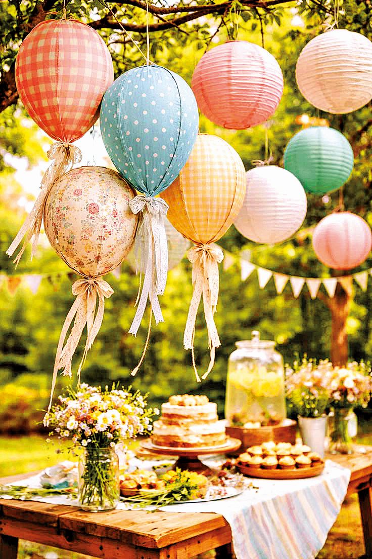 Party balonky trochu jinak se budou hostům určitě moc líbit.