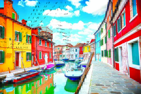 Výlet na Burano