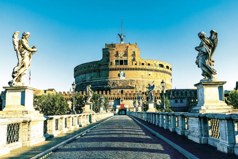Andělský hrad Castel Sant’Angelo v Římě je nesmírně zajímavá stavba.
