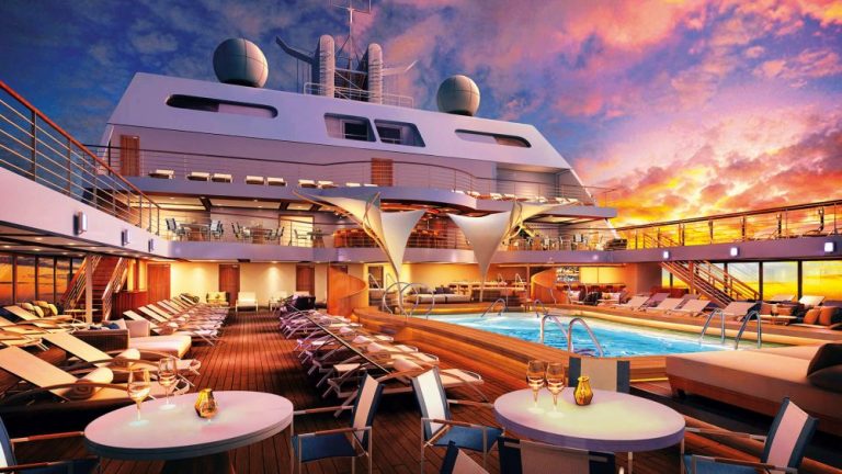 Supermoderní Seabourn Encore pluje od Austrálie až po Singapur.