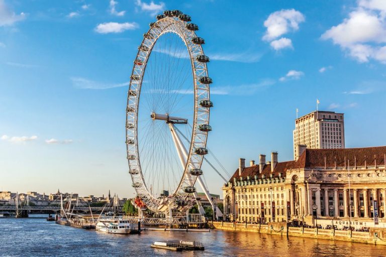 London Eye neboli Oko poskytne super výhledy. Trvá to ale možná na dlouho.