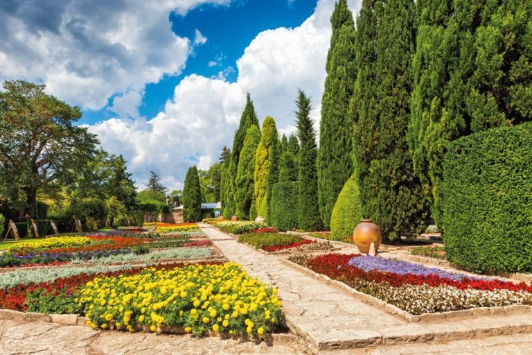 Botanický park je nádherný. Mají tu druhou největší sbírku kaktusů v Evropě