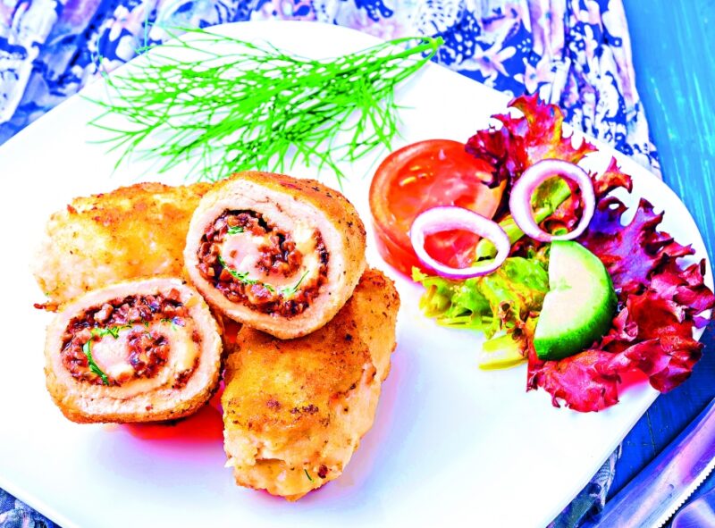 Roláda s houbovou nádivkou – Nejsem sama!