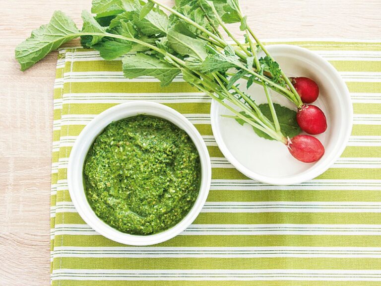 Ředkvičkové pesto je nabité vitaminy.