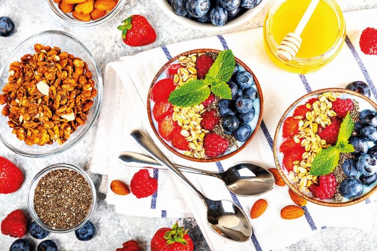 Dopřejte si oříšky, semínka a ovoce.