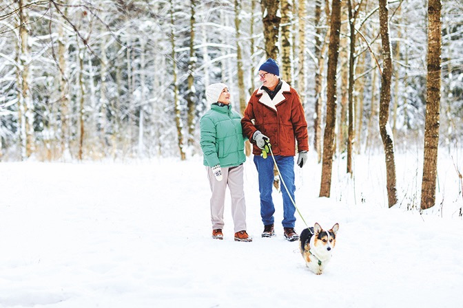 Na svižné procházky vyrážejte denně.