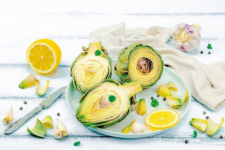 Zkuste třeba artyčok, skvěle povzbudí trávení.