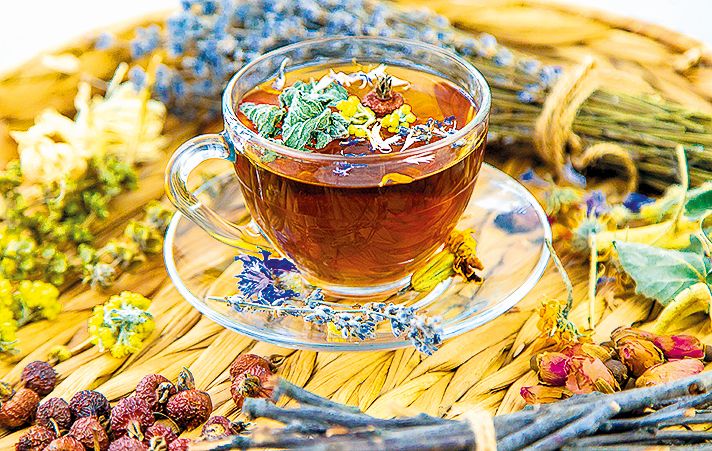 Bylinkové čaje mohou pomoci žlučník zklidnit.