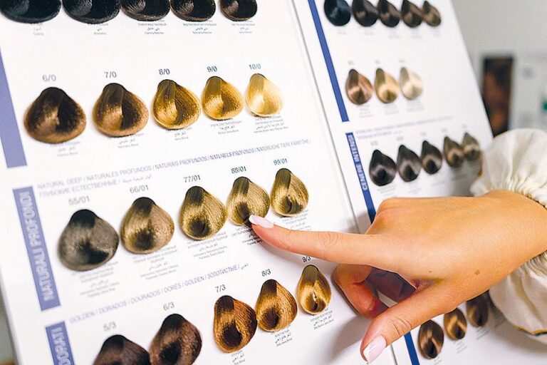 Vybrané odstíny spolu musejí perfektně ladit.