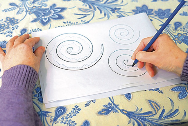 Uklidňují vás kresby spirál?