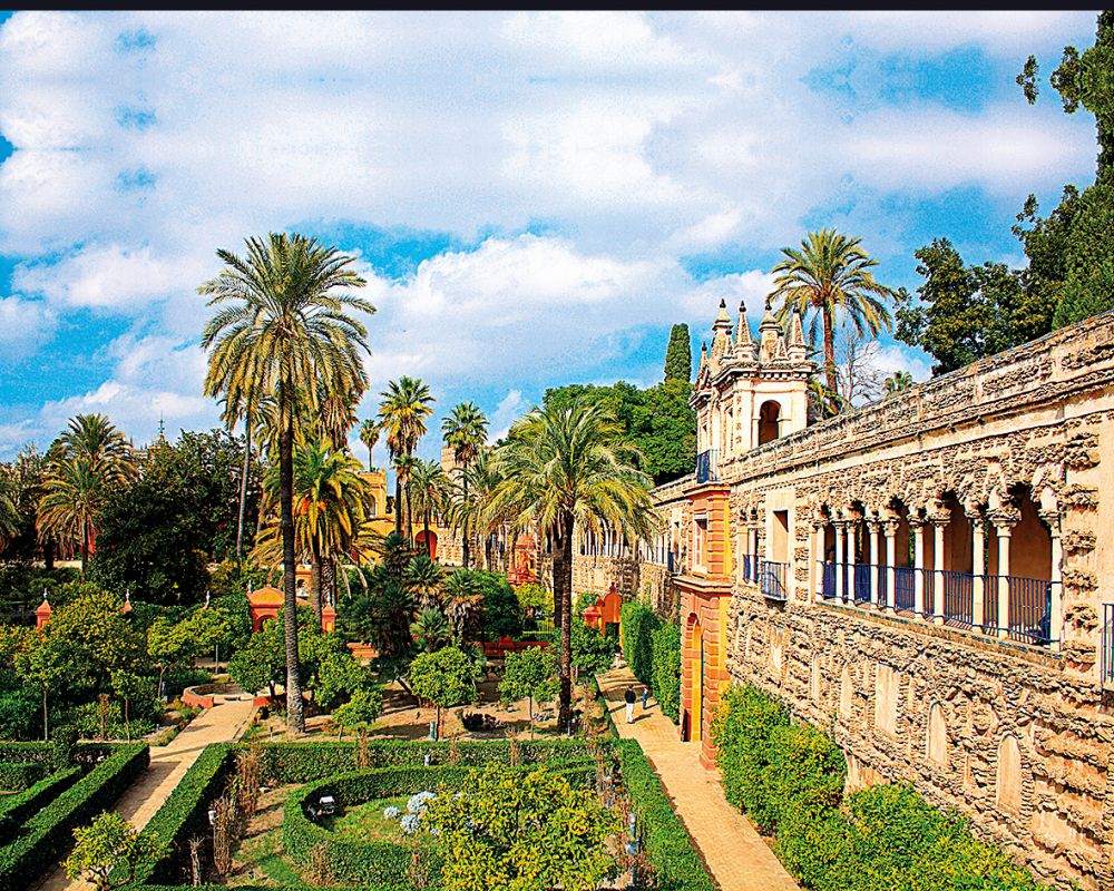 Palác Alcázar v Seville patříval králi, ale dnes už ho spravuje město.