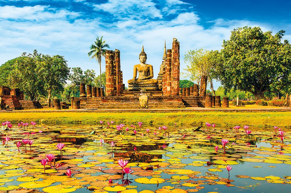 Park Sukhothai je oázou klidu a rozjímaní